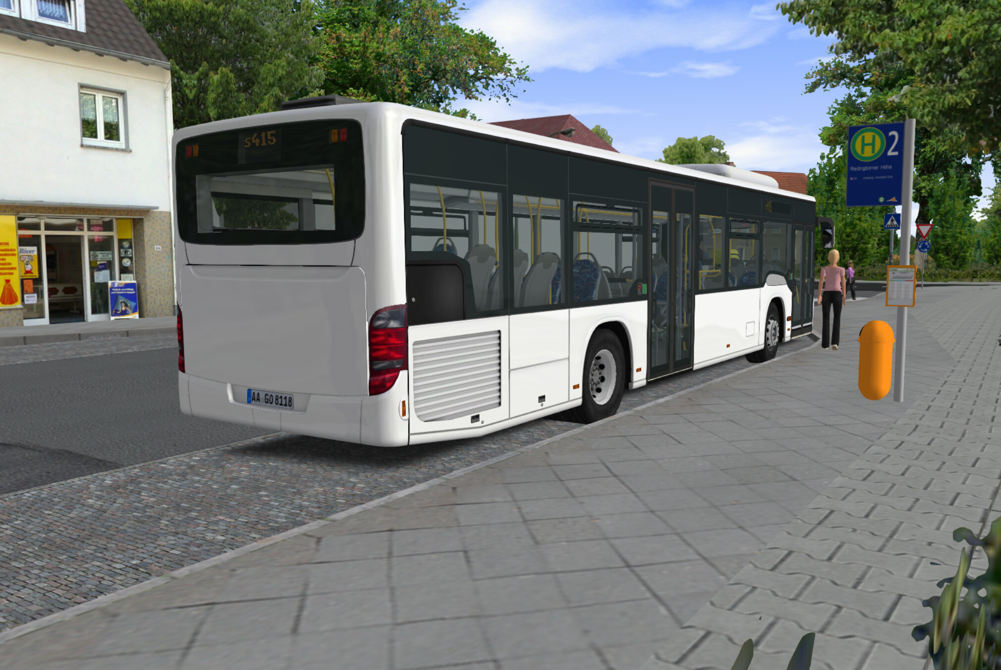 OMSI 2 Add-On S400NF City Bus Series screenshot 1