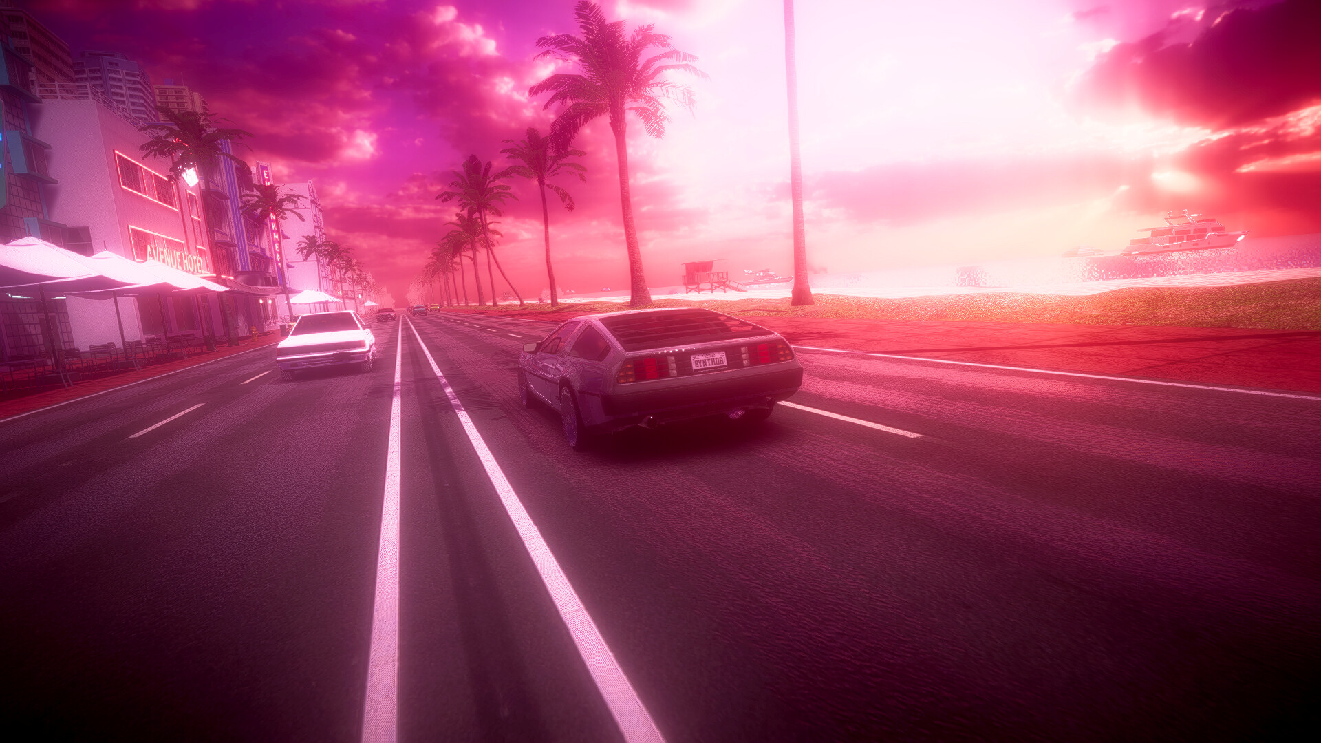 Synthwave Driver screenshot 7