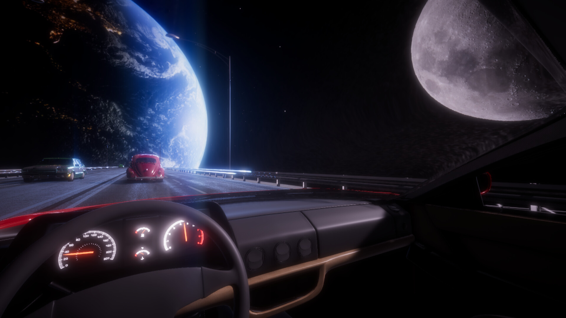 Synthwave Driver screenshot 5