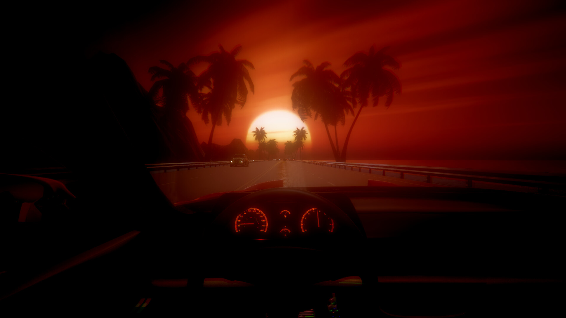 Synthwave Driver screenshot 3