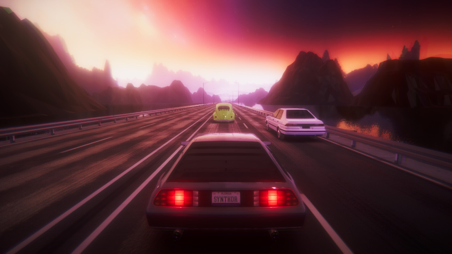 Synthwave Driver screenshot 13