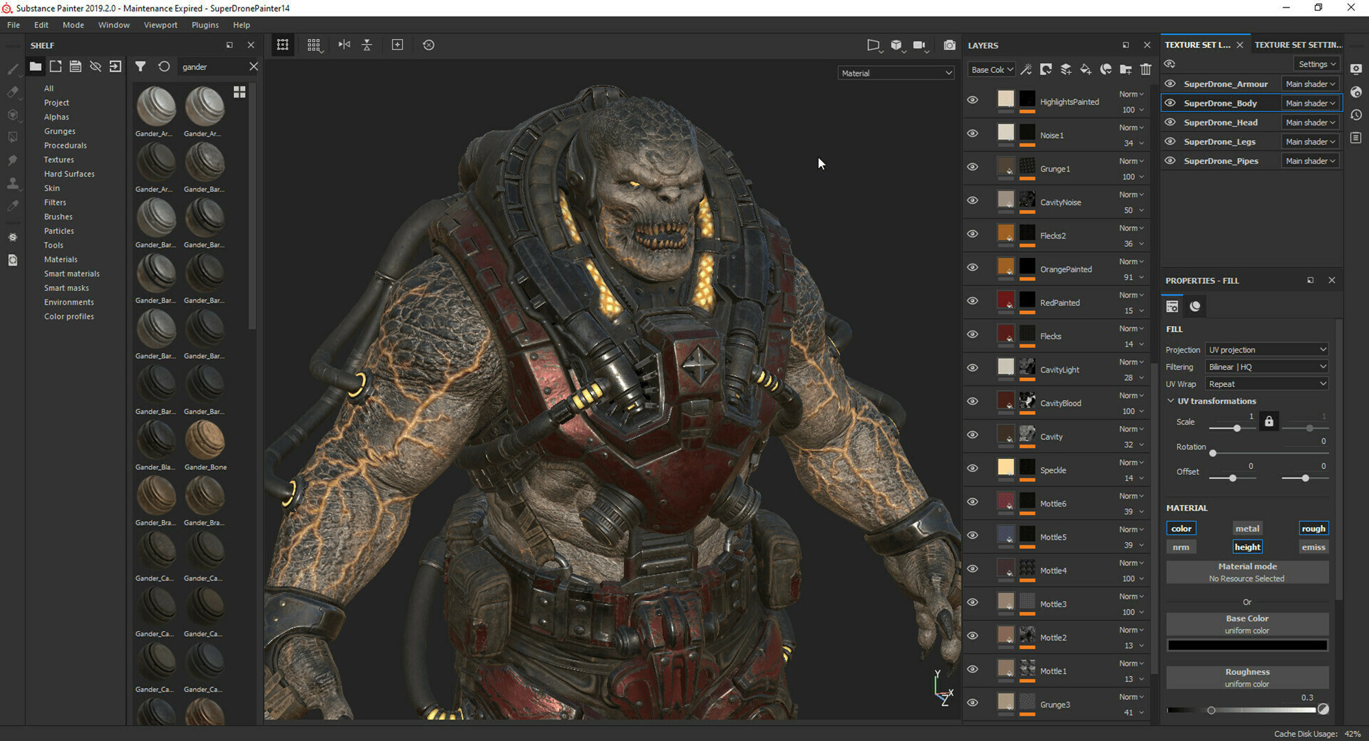 Substance 3D Painter 2025 screenshot 5