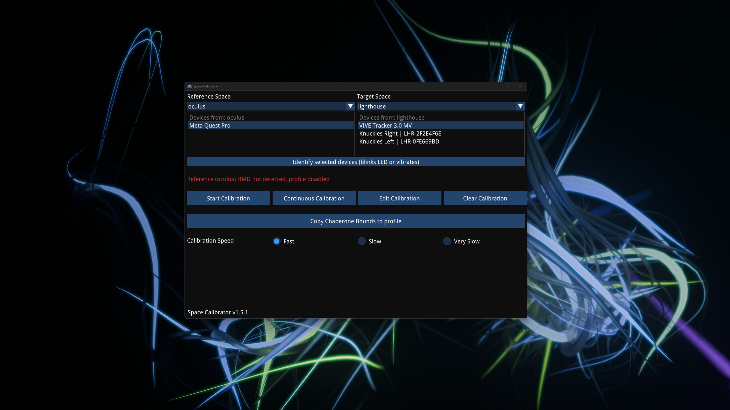Space Calibrator screenshot 1