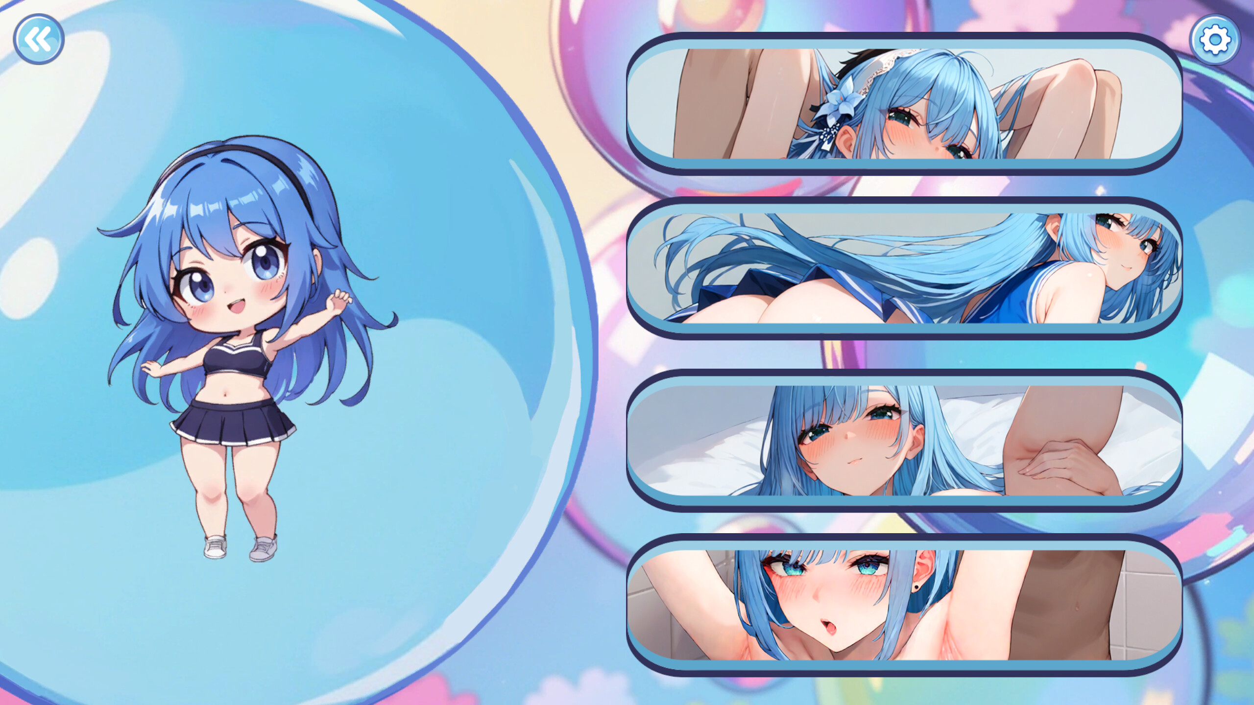bubble girl screenshot 5