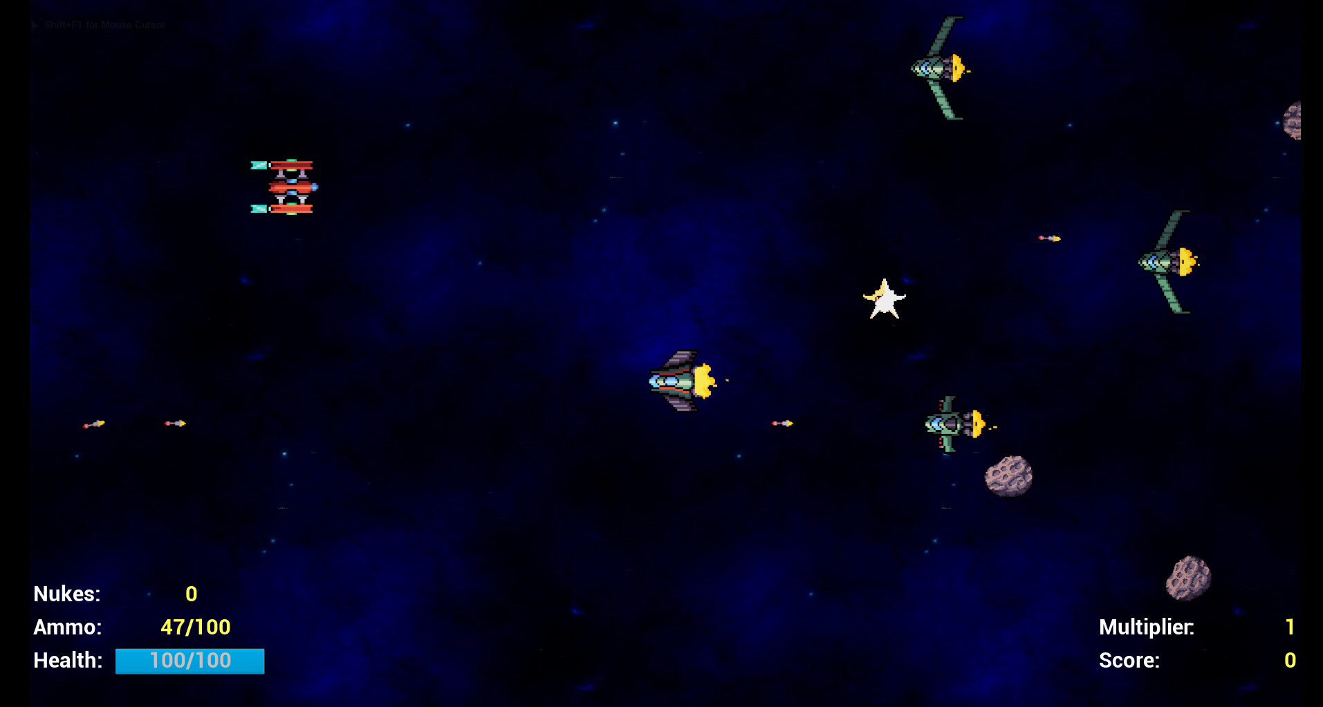 Cake Space Shooter screenshot 1