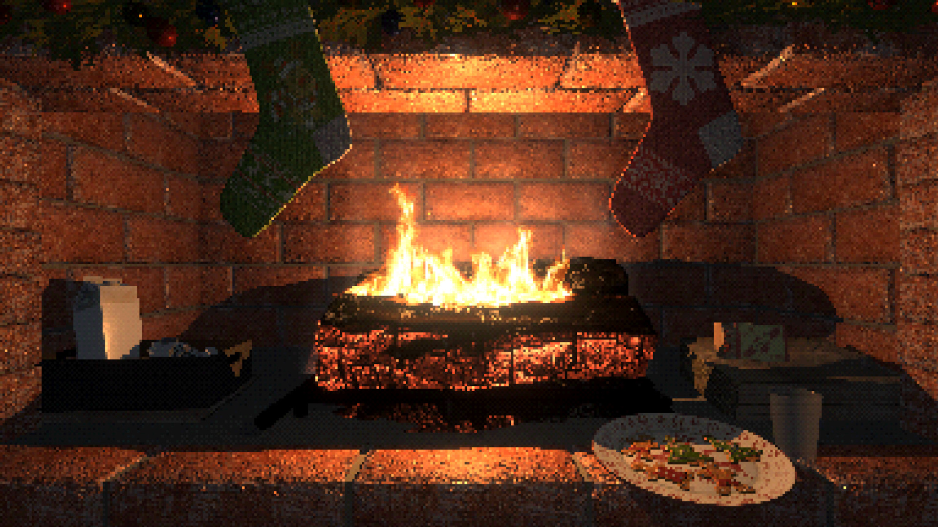 Virtual Interactive Fireplace - Christmas Decor screenshot 3