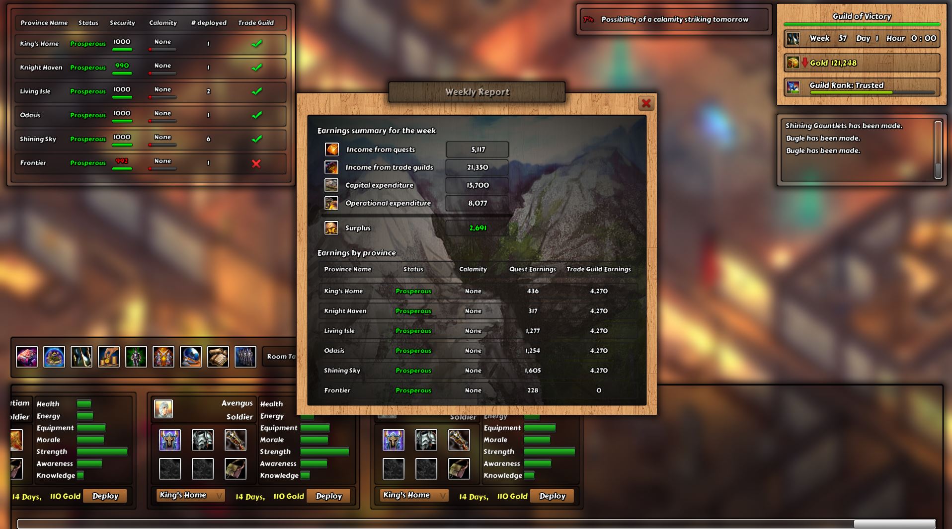 Guild Commander screenshot 3