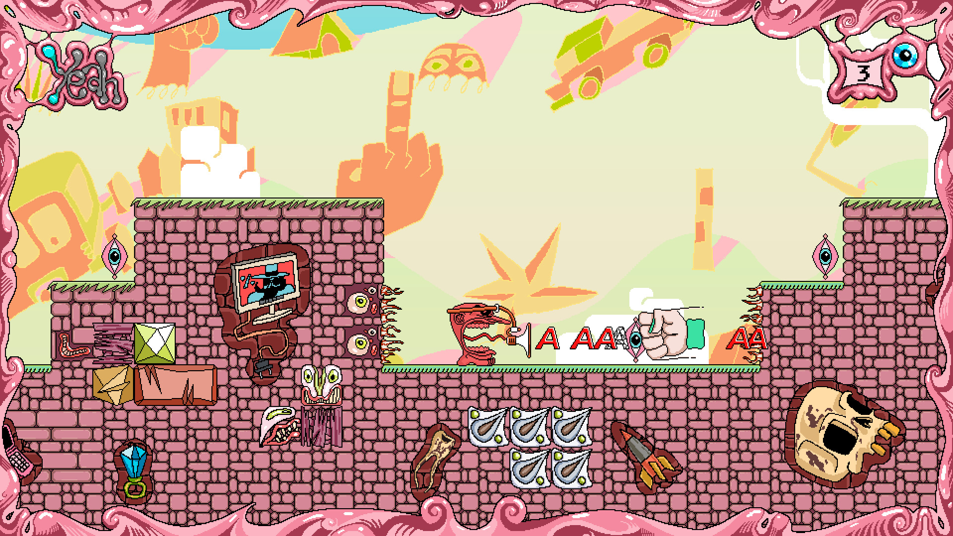 Screaming Head screenshot 1