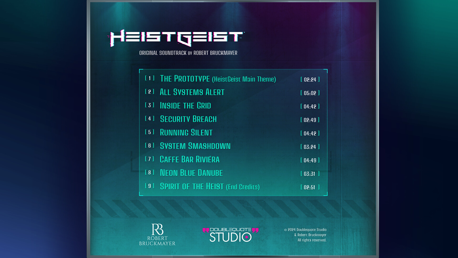 HeistGeist Soundtrack screenshot 2