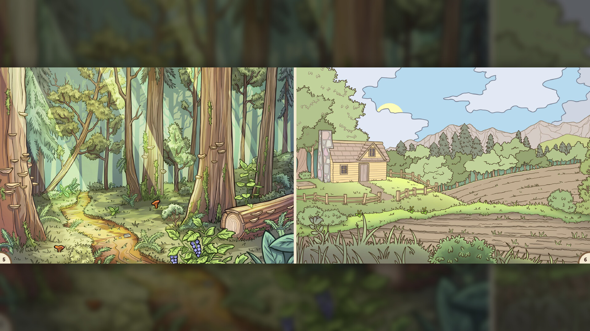 Echoes of the Plum Grove - The Art of Echoes of the Plum Grove screenshot 5