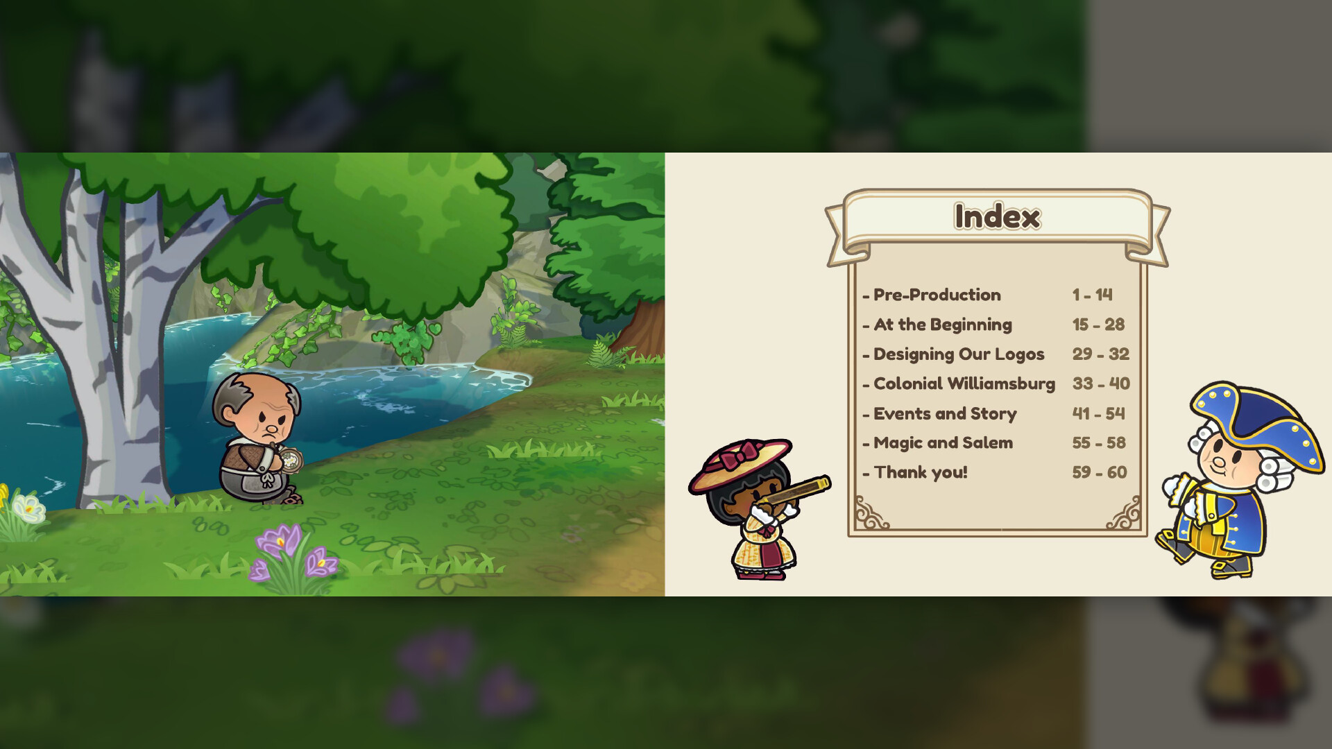 Echoes of the Plum Grove - The Art of Echoes of the Plum Grove screenshot 2