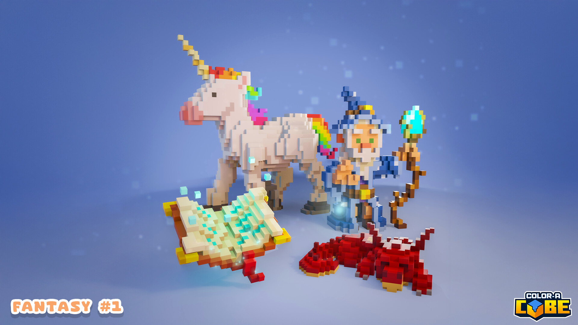 Color-A-Cube - Fantasy Pack #1 on Steam