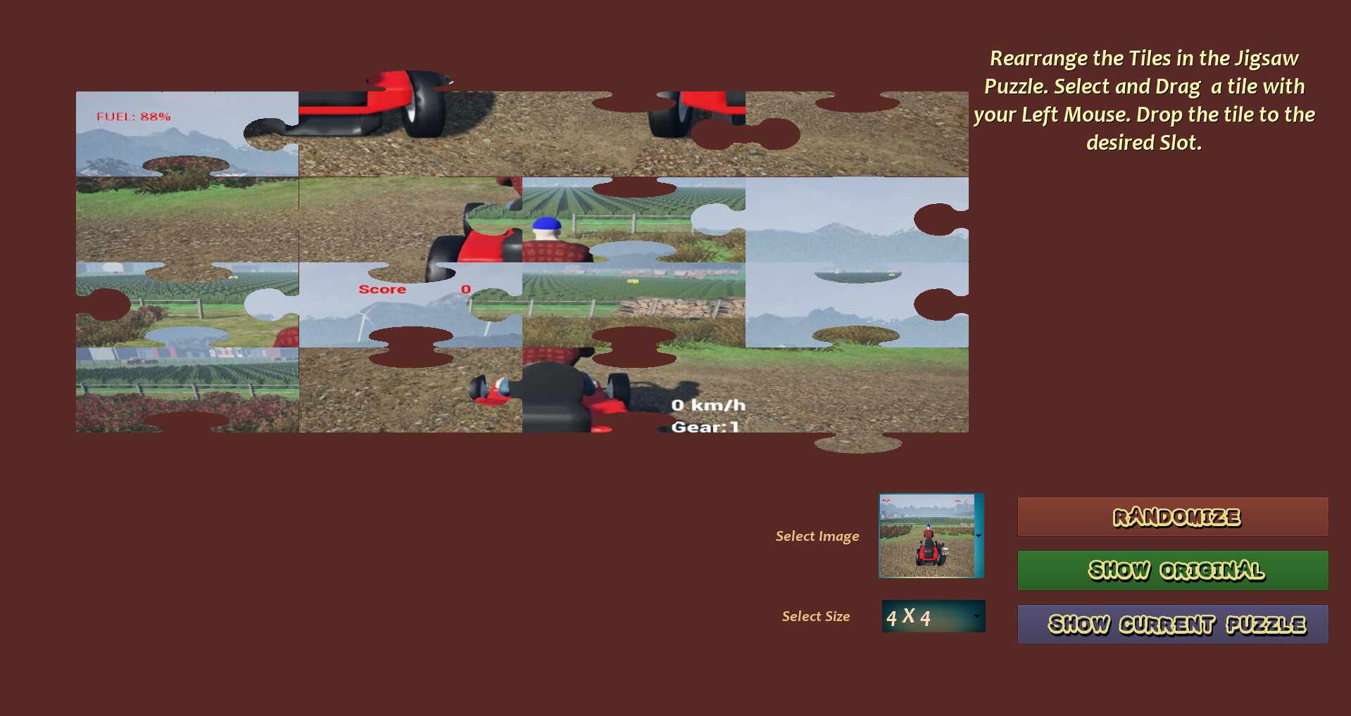 Lawnmower Game Jigsaw screenshot 3