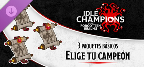 3x Paquete inicial: elige a tu campeón