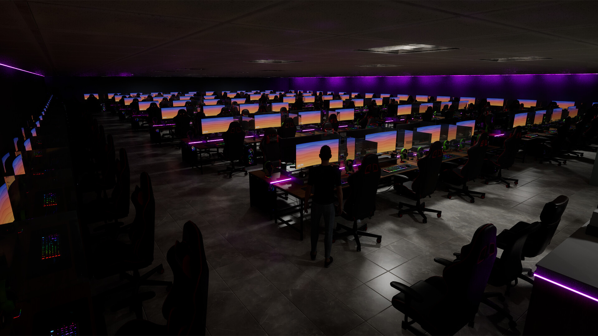 PC Cafe Simulator screenshot 1