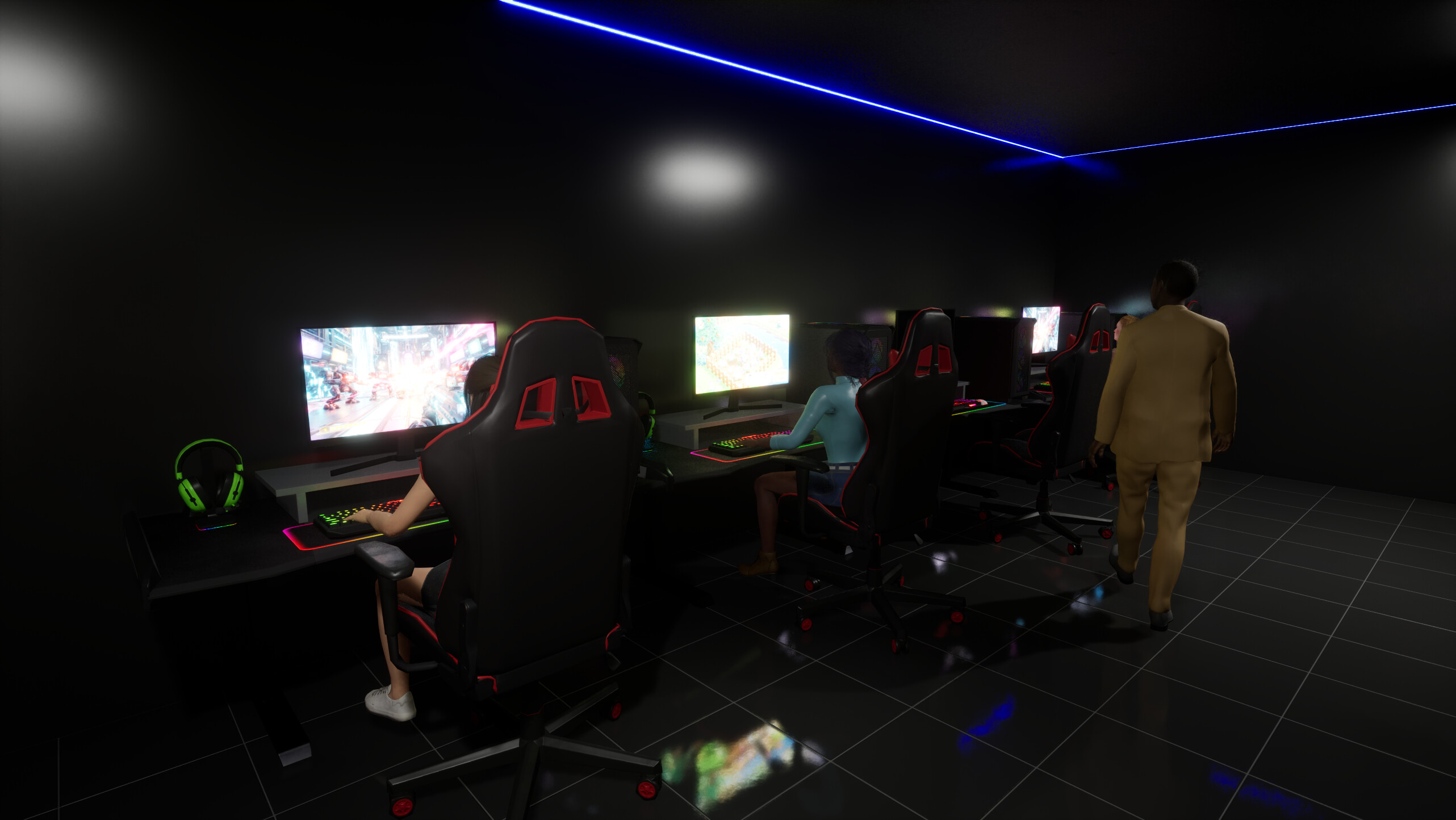 PC Cafe Simulator screenshot 2