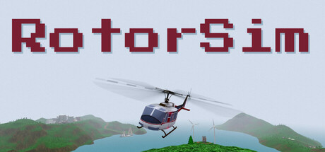 RotorSim: Helicopter Simulator — Steam header