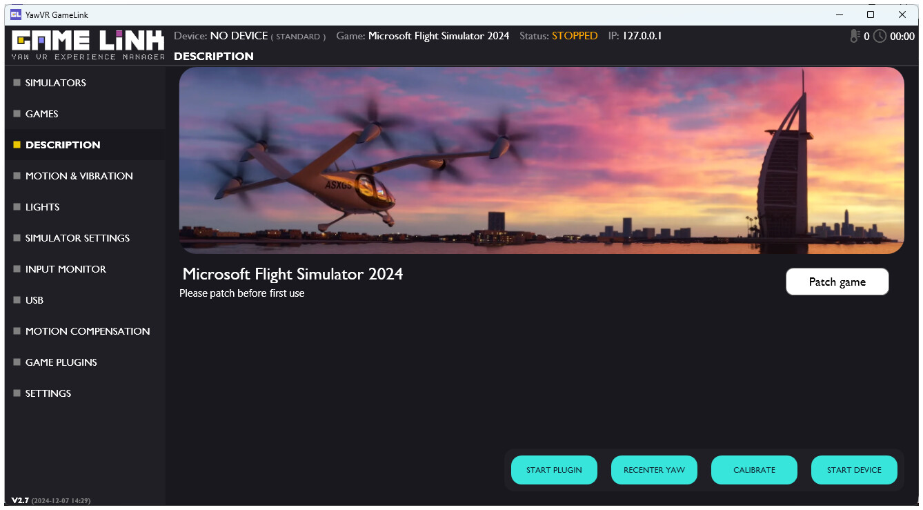 YawVR GameLink screenshot 6