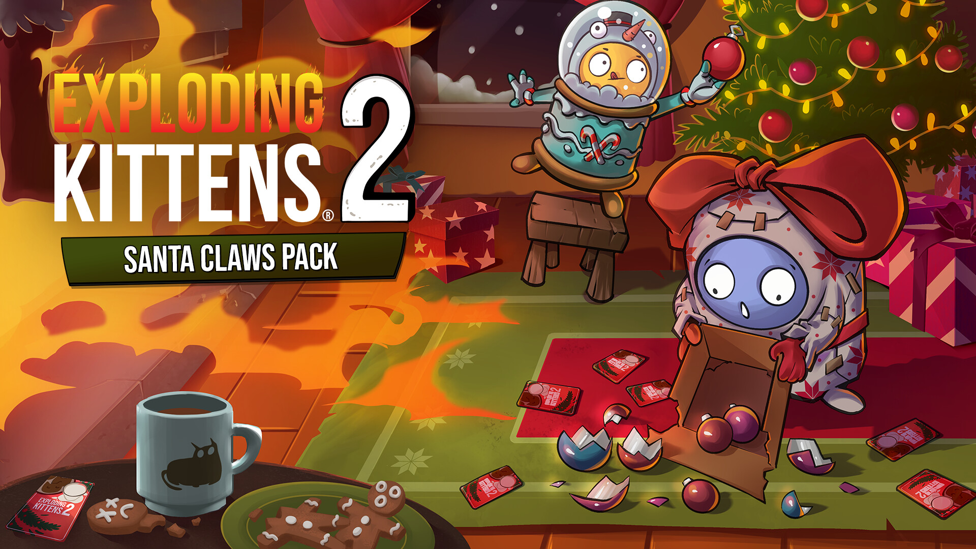 Exploding Kittens® 2: Santa Claws Pack screenshot 1