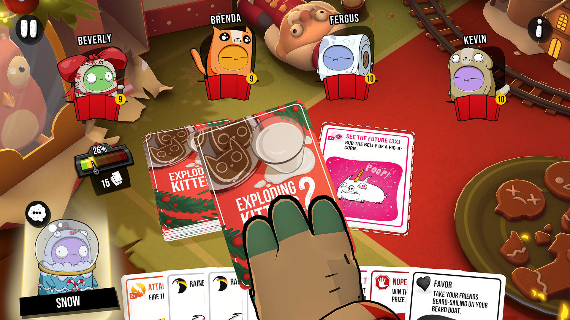 Exploding Kittens® 2: Santa Claws Pack screenshot 2