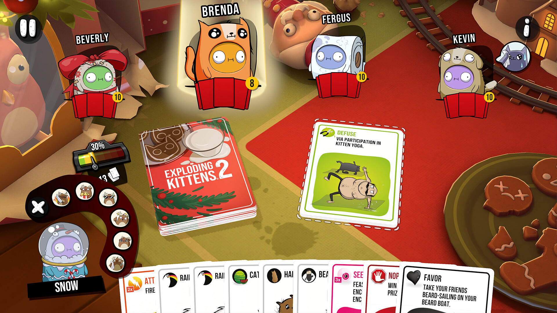 Exploding Kittens® 2: Santa Claws Pack screenshot 4