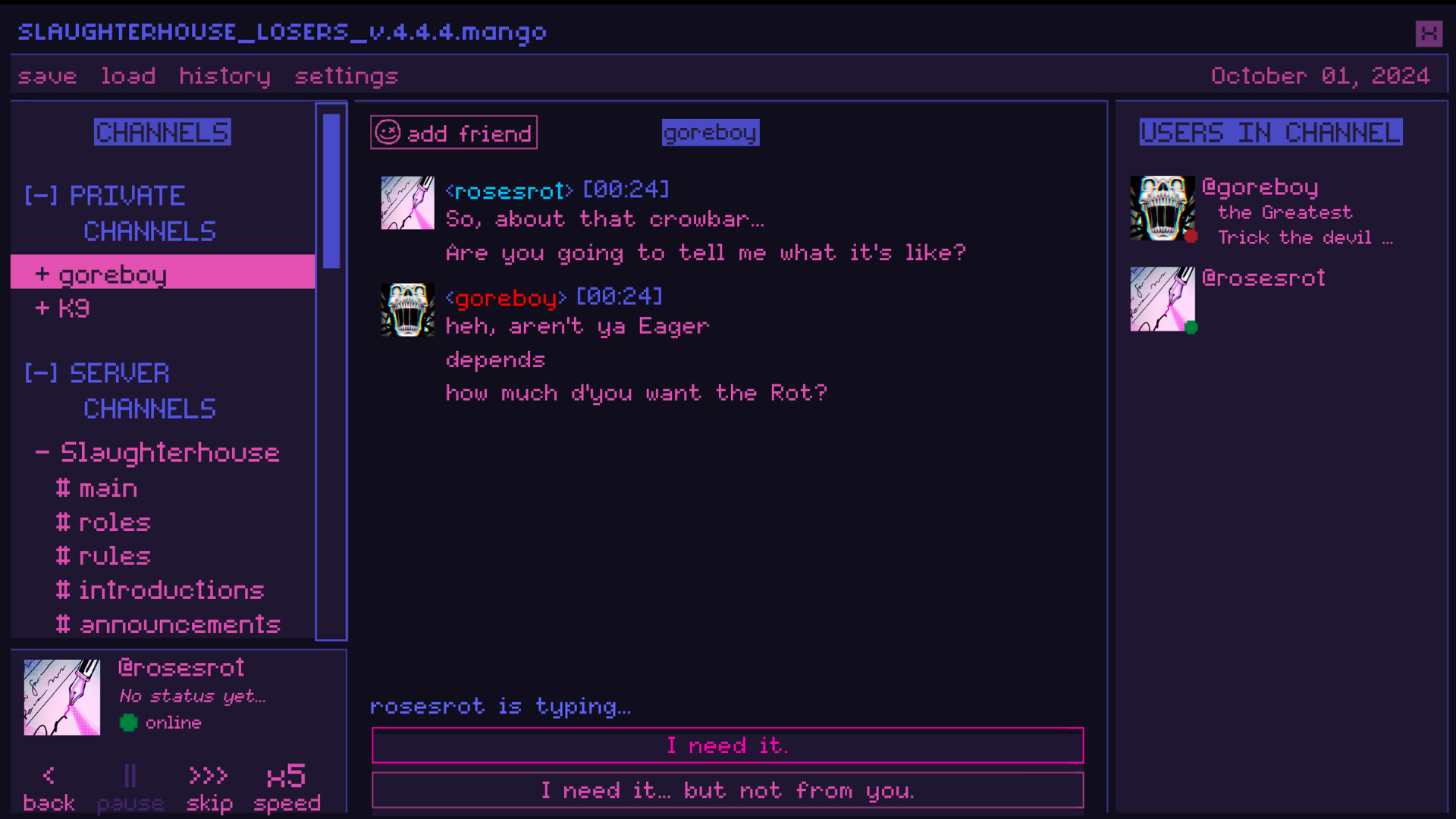 Killer Chat! - Expanded Edition screenshot 11