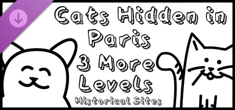 Cats Hidden in Paris - 3 More Levels: Historical Sites