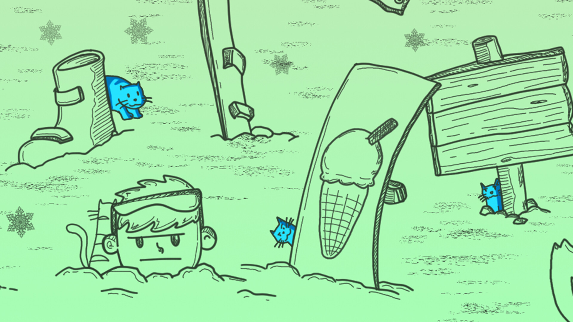 Secret Cats - Winter screenshot 5