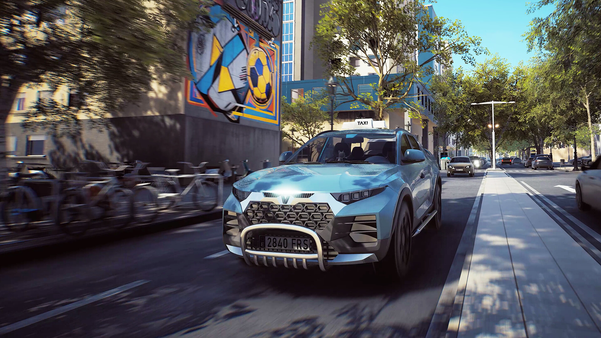 Taxi Life: A City Driving Simulator - Delivery Driver screenshot 2