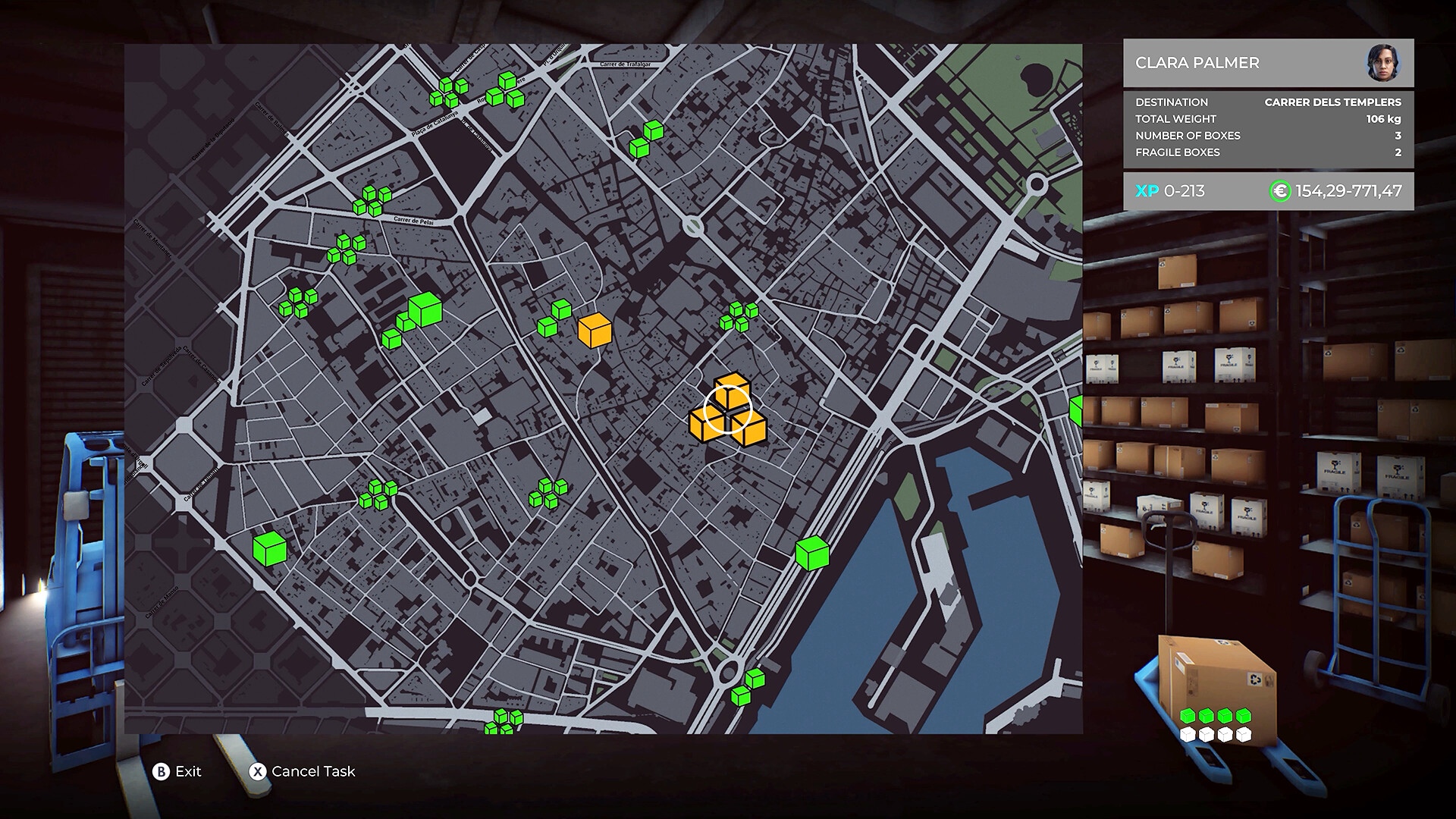 Taxi Life: A City Driving Simulator - Delivery Driver screenshot 3