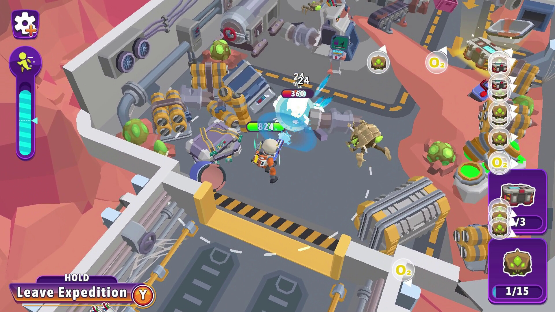 Mars Survivor: Blue Blaster screenshot 1