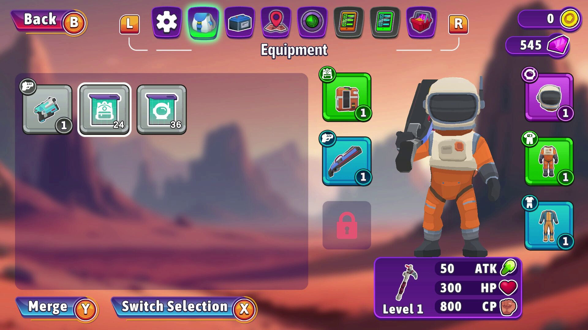 Mars Survivor: Blue Blaster screenshot 2