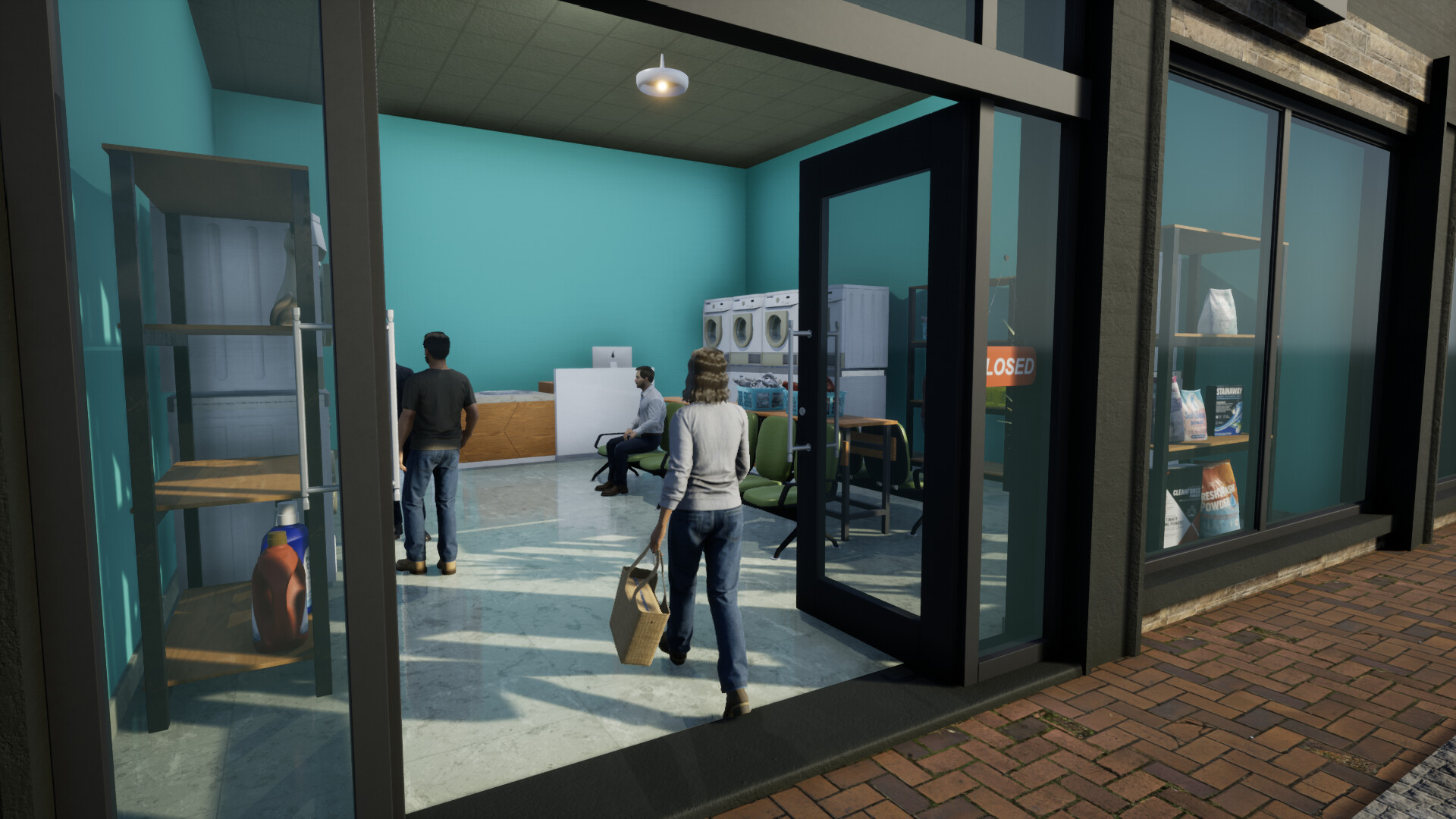 Laundromat Manager Simulator screenshot 7