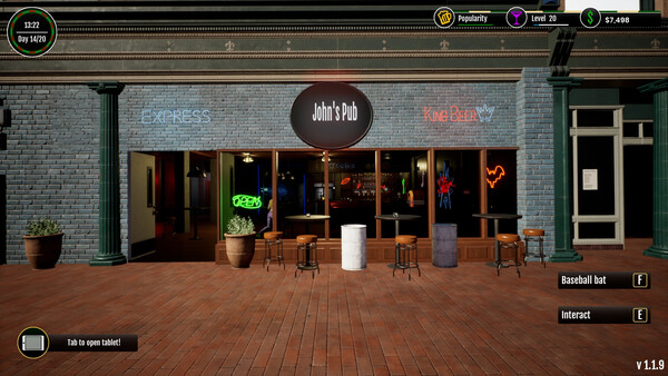 The Pub Life Simulator CD Key 1