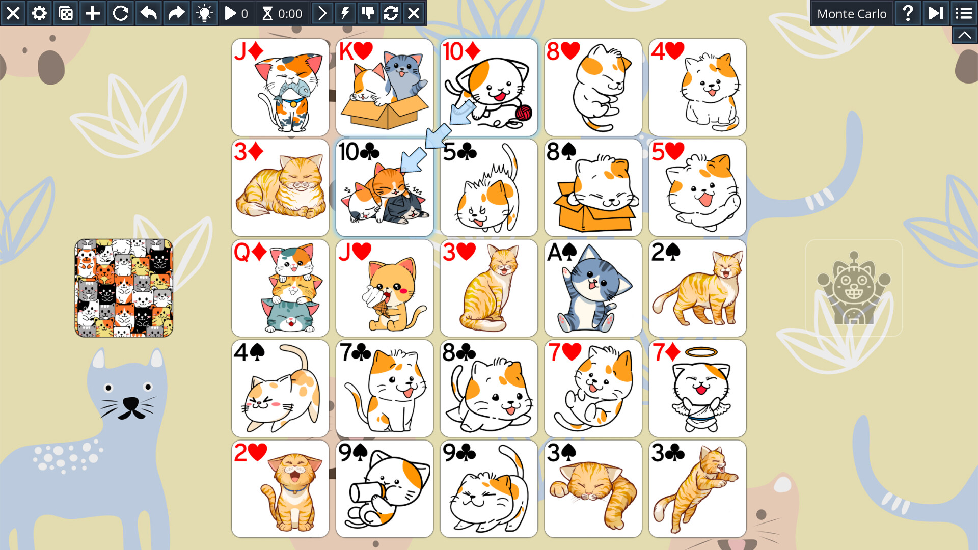 Free Solitaire - Cats screenshot 7