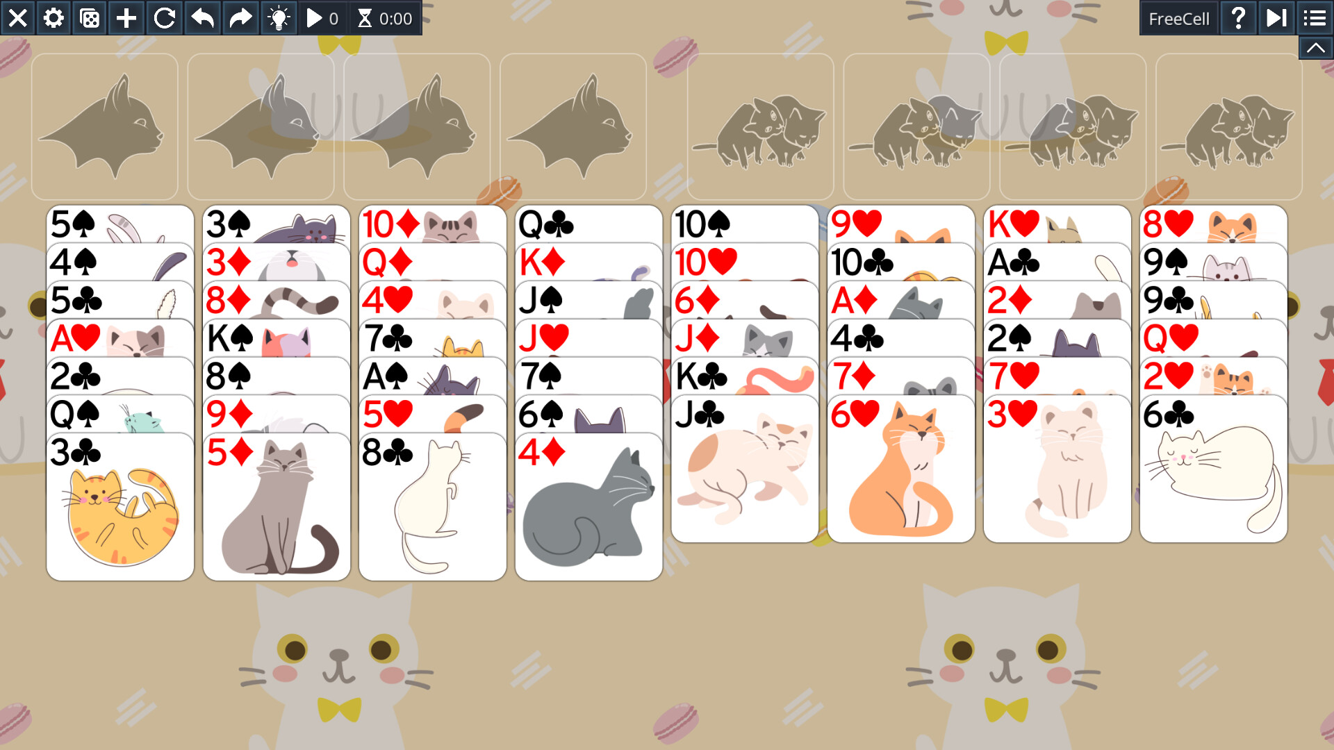 Free Solitaire - Cats screenshot 6