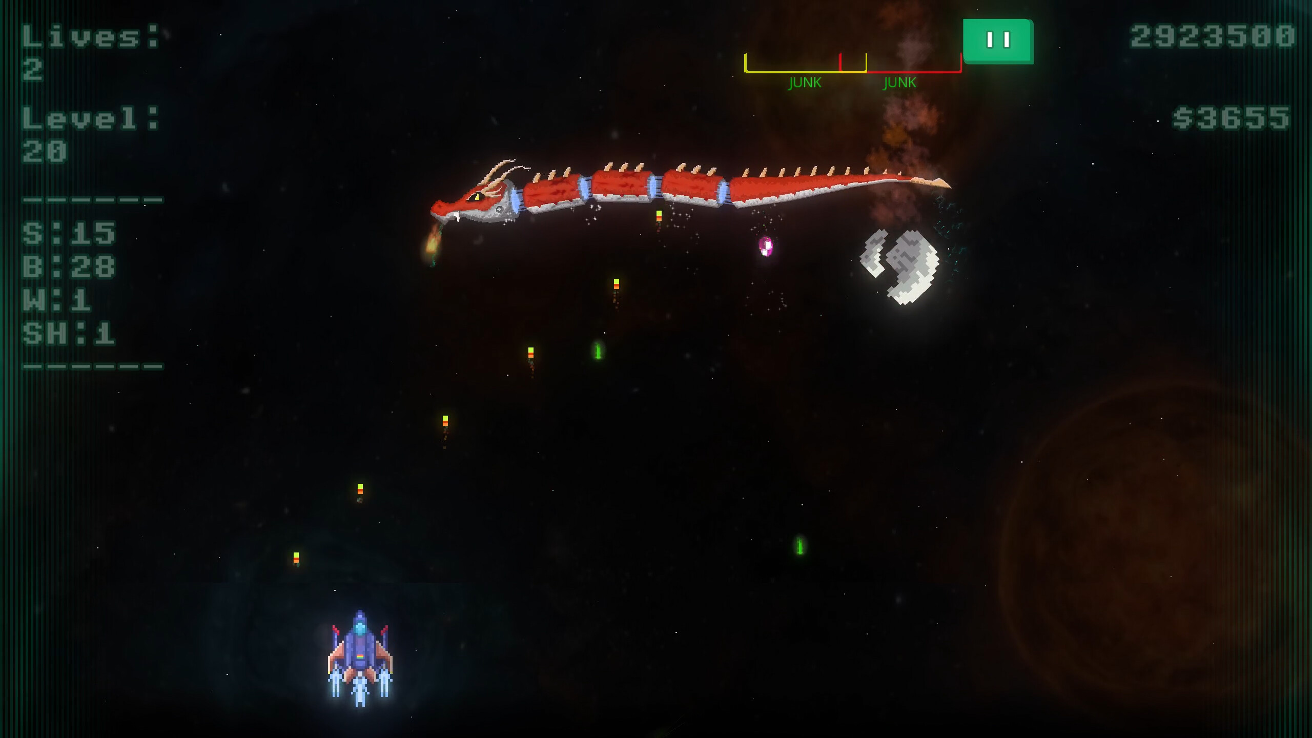 Tryü Sora - Space Shooter screenshot 5