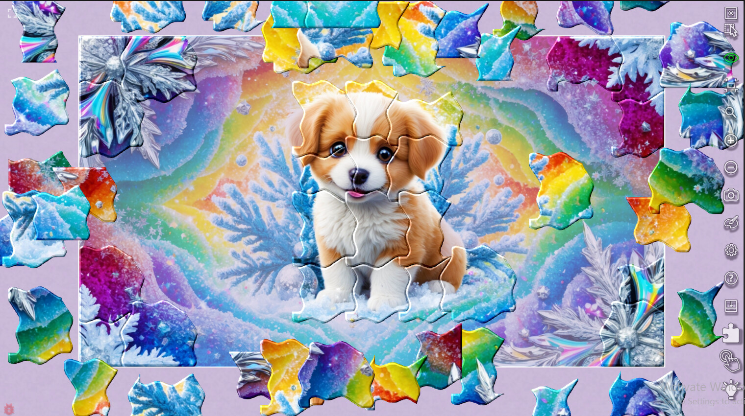 Master of Pieces © Jigsaw Puzzle DLC - Holiday Paws screenshot 5