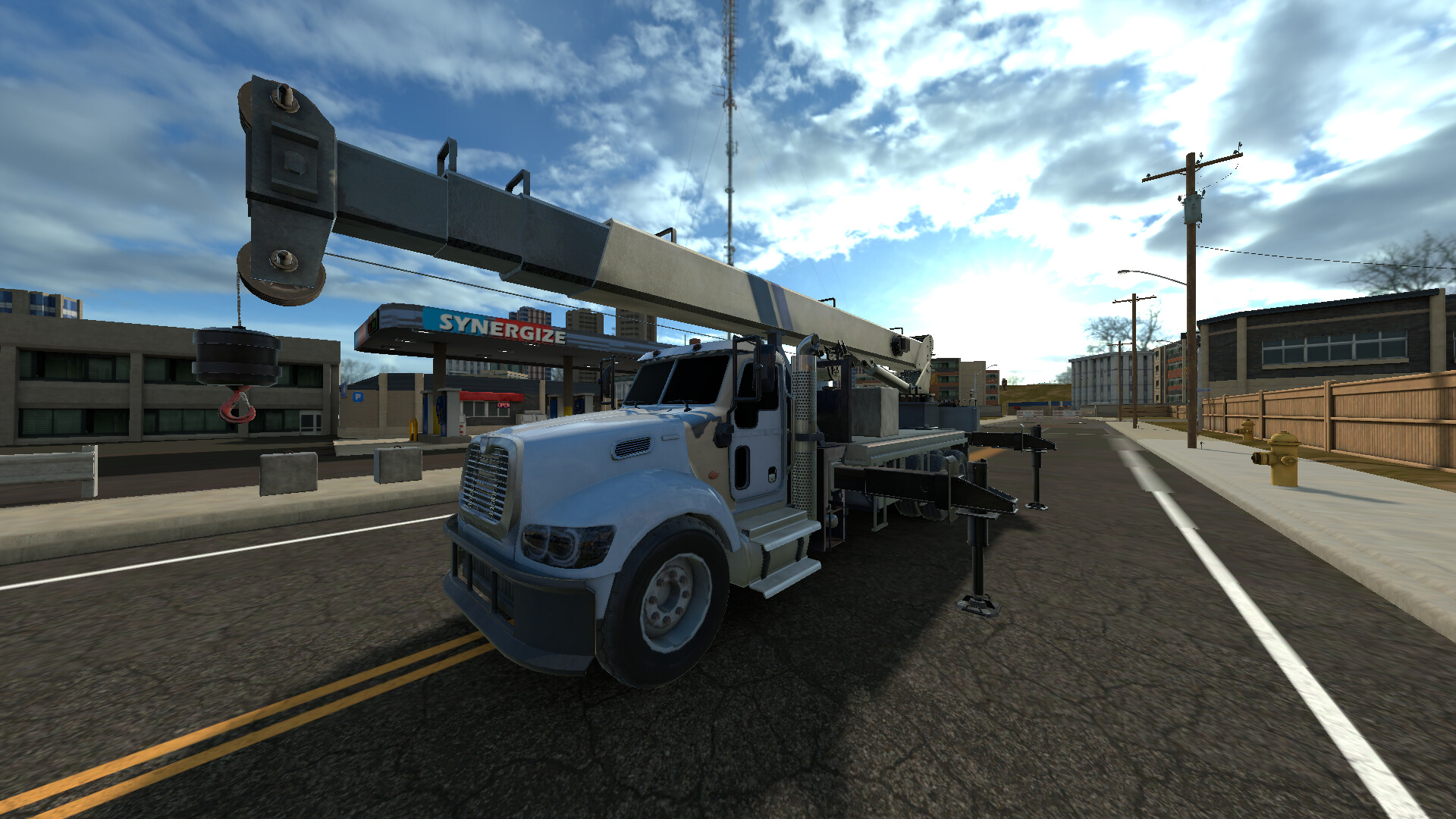 Crane Truck Simulator VR screenshot 1