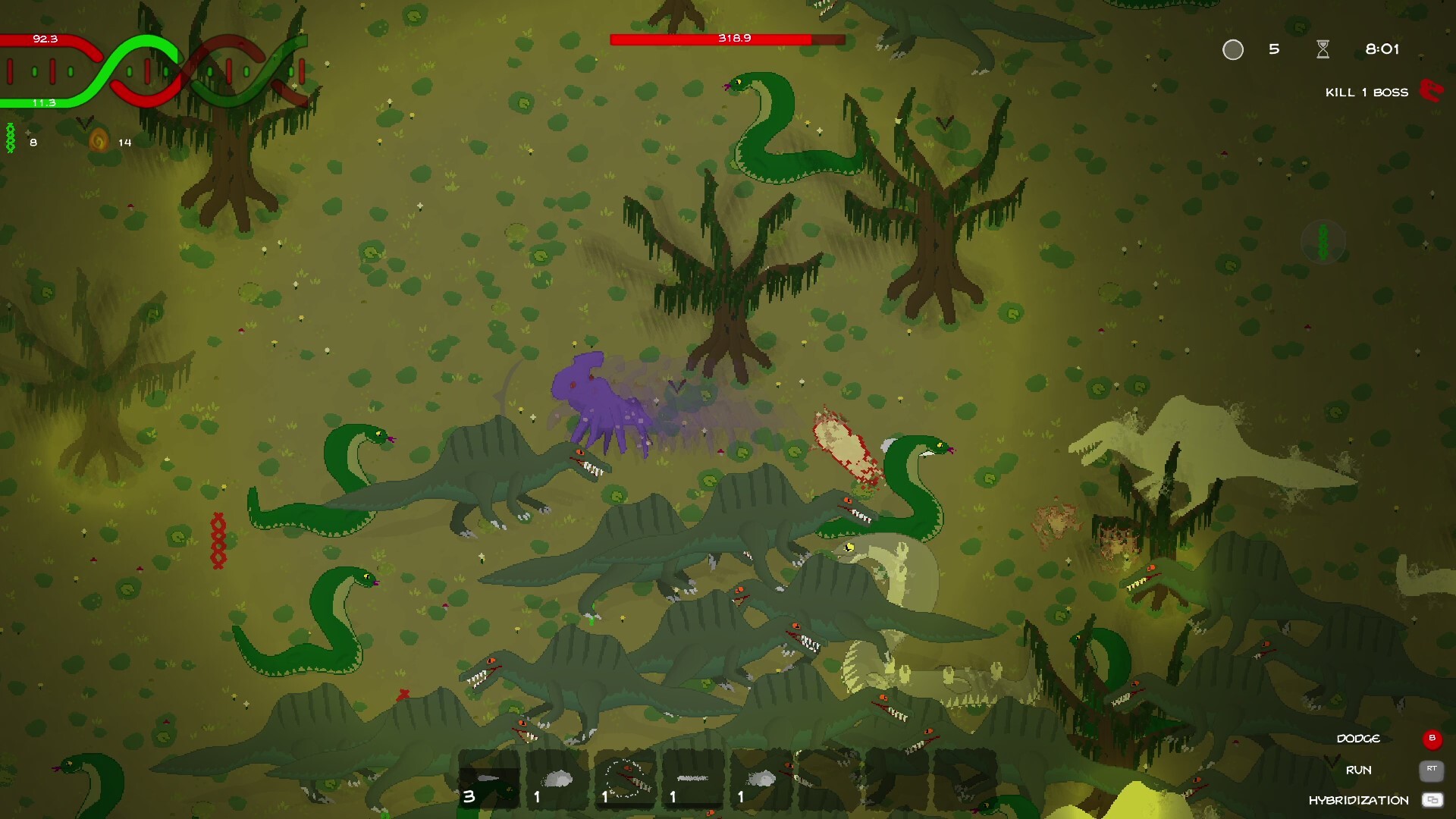 DinoSwarm screenshot 7