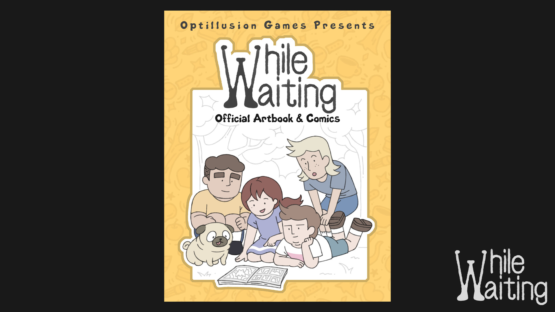While Waiting: Artbook screenshot 1