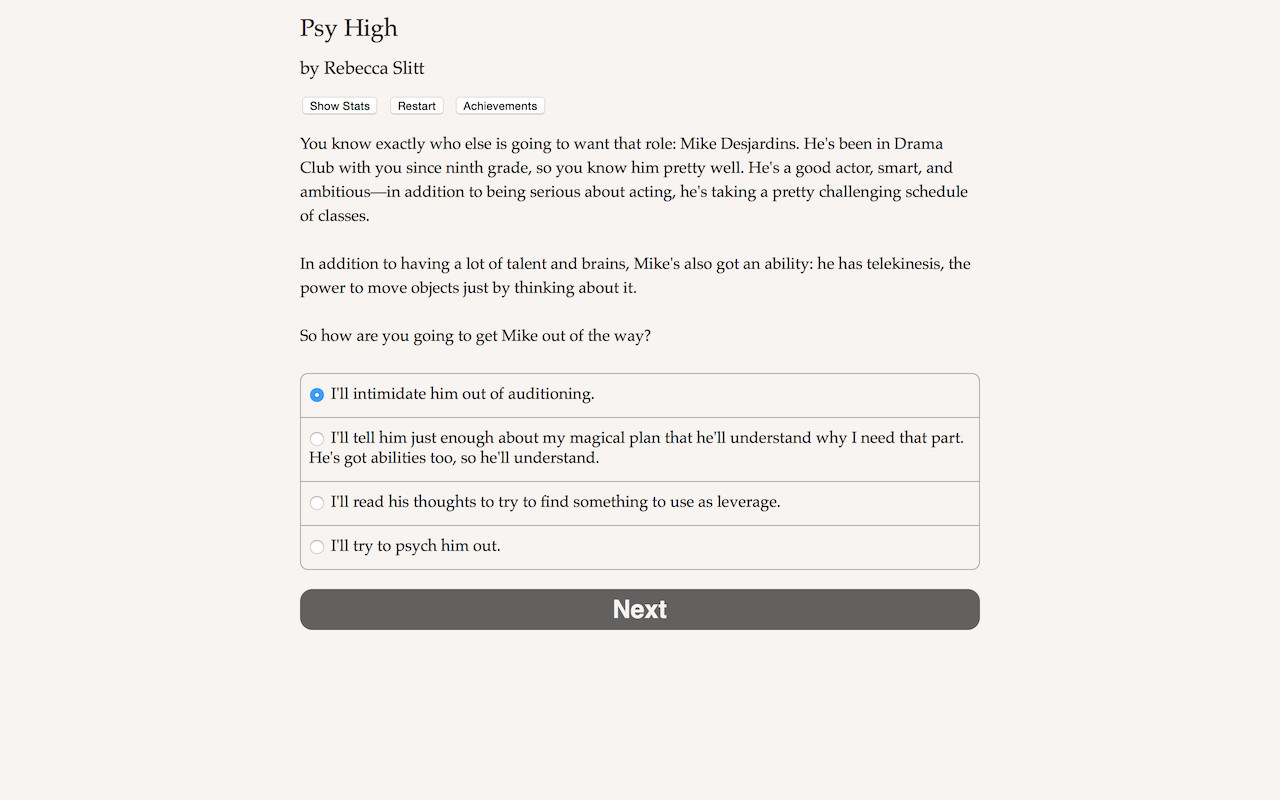 Psy High screenshot 2