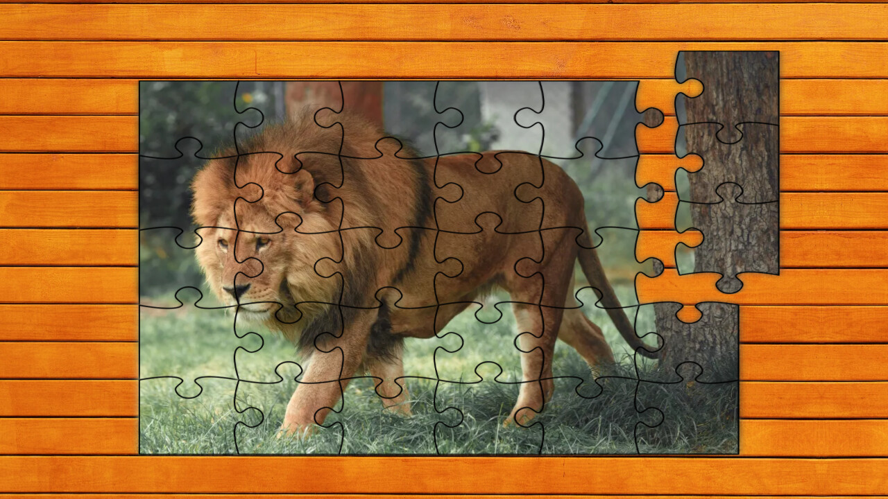 Big Cat Jigsaw Quest screenshot 1