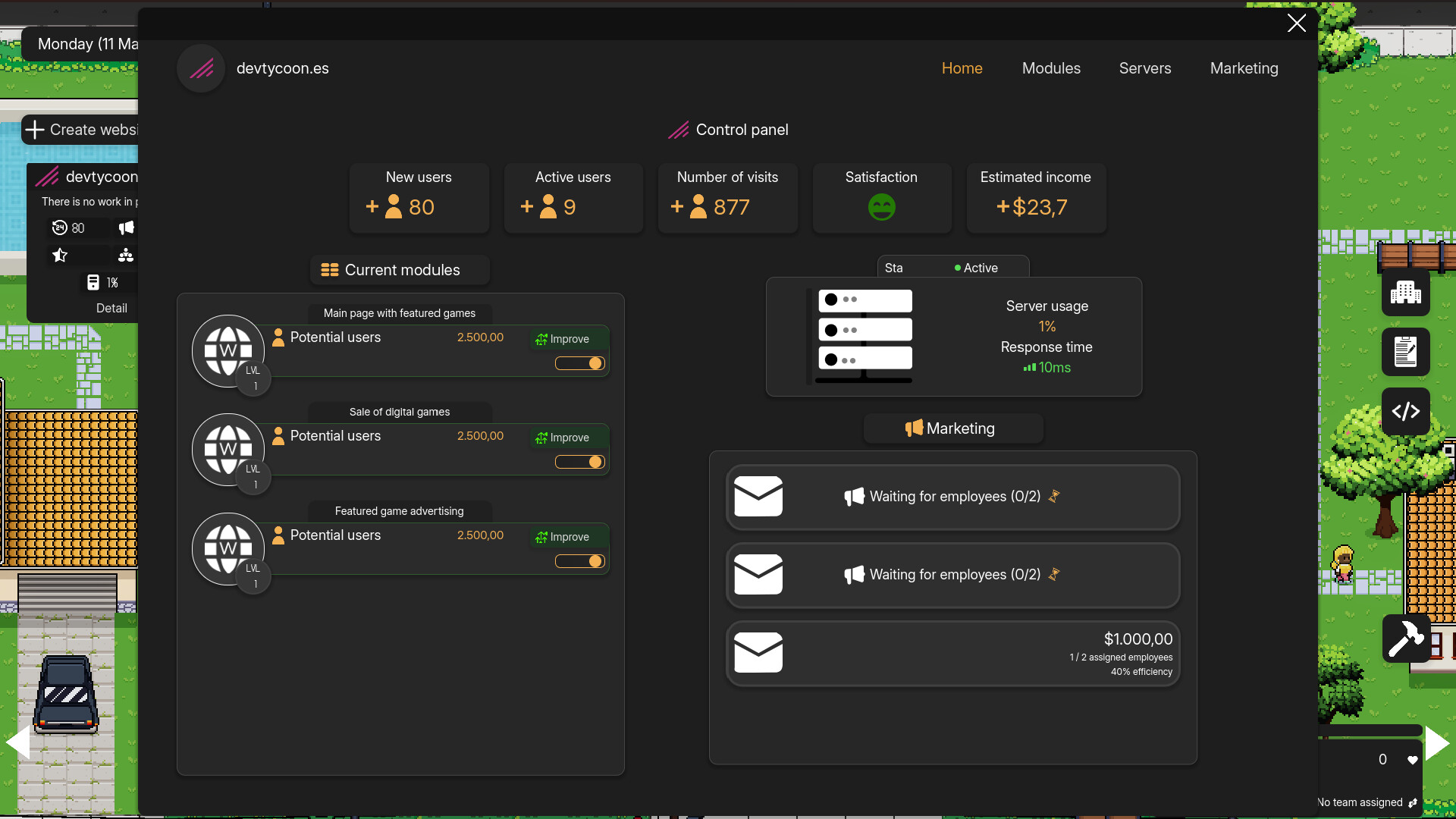 DevTycoon screenshot 7