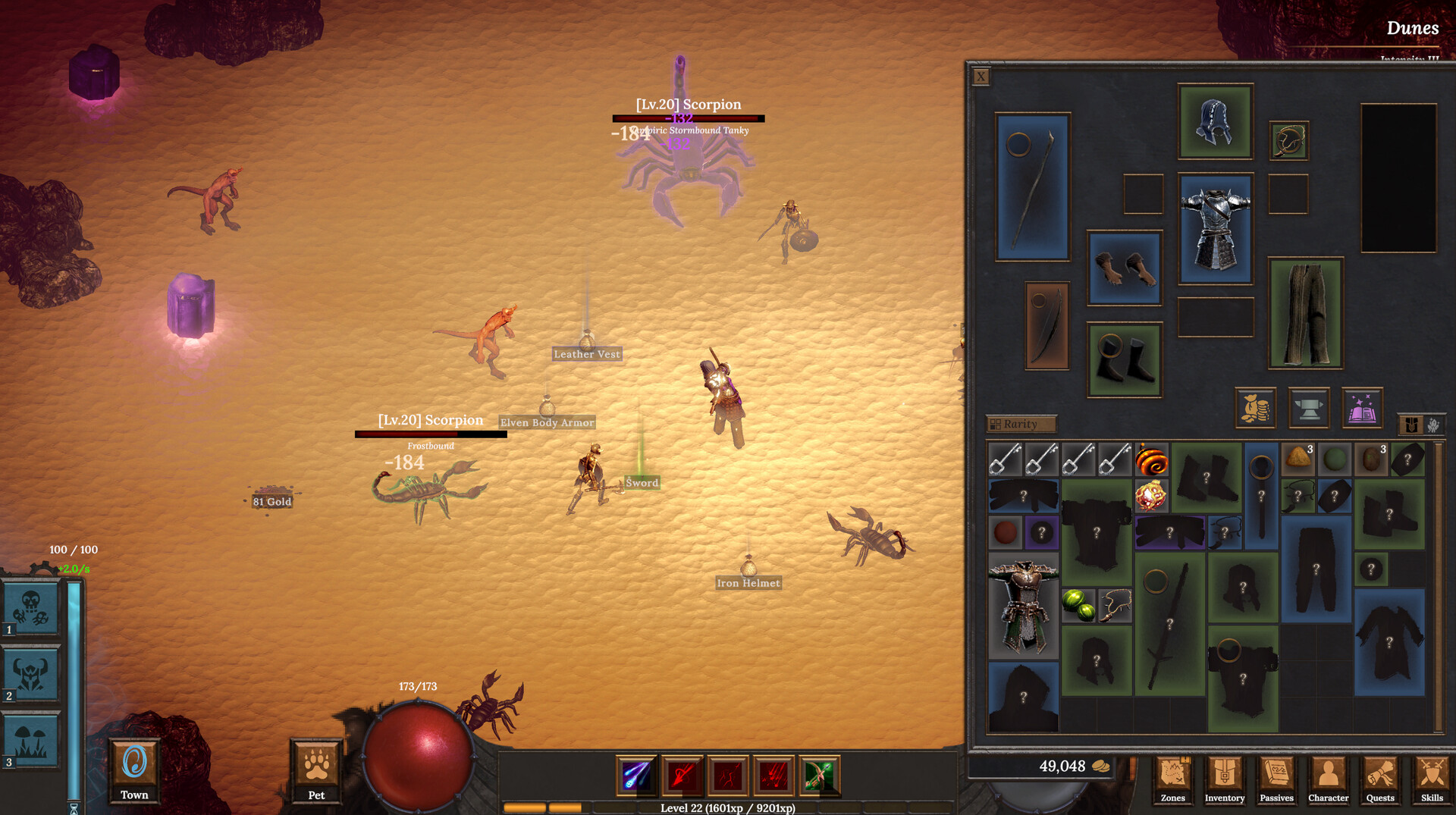 PRESENTATION - Lootlands : Idle ARPG 2 Lootlands: Idle ARPG - combat