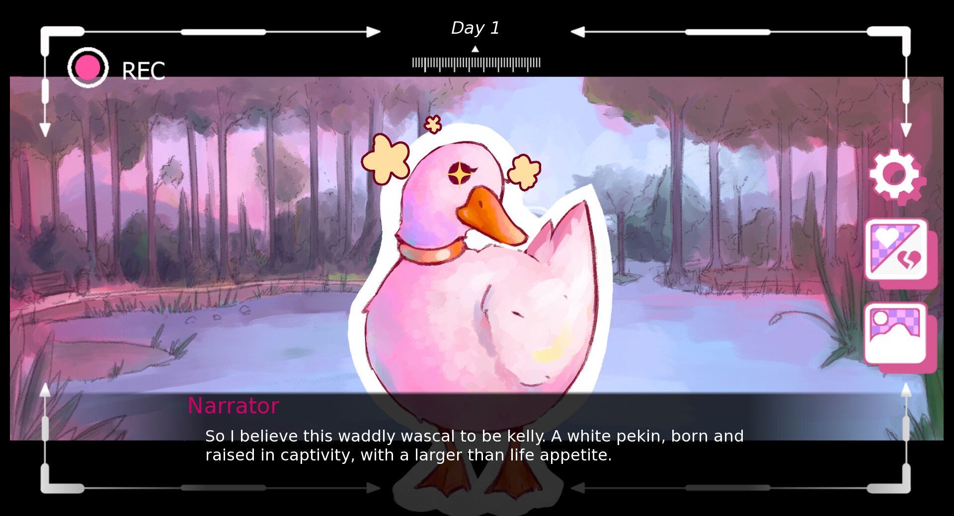Duck Dating Sim screenshot 2