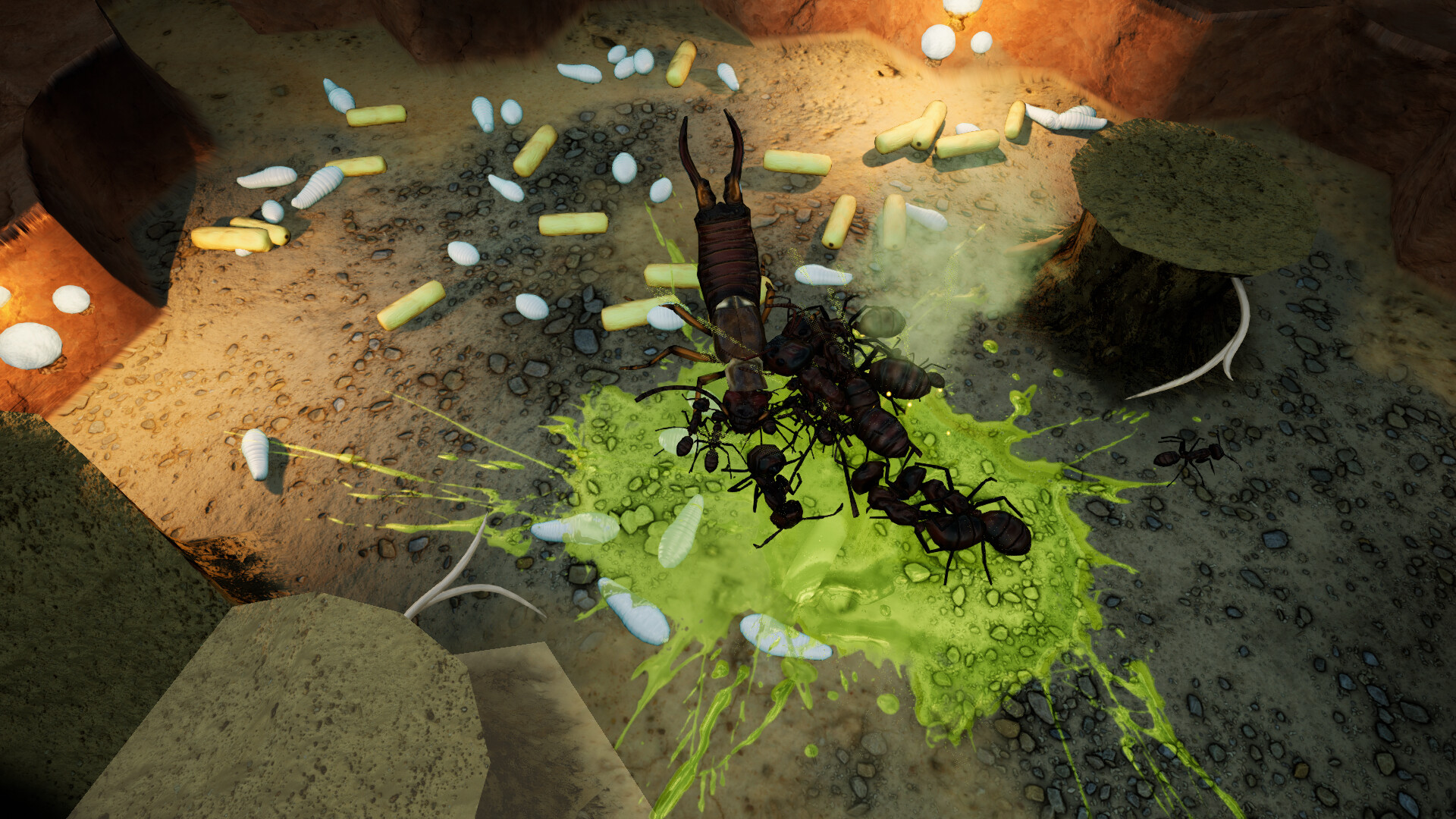 Steam：Empires of the Undergrowth - Exploding Ants ジバクアリ