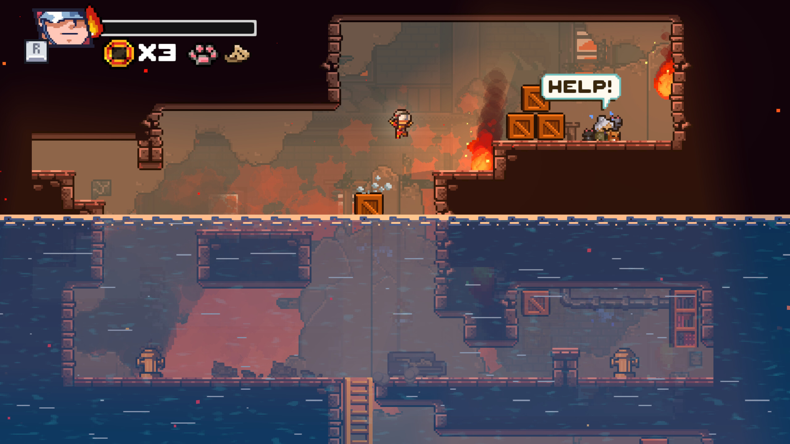 Fire Hero - Pixel Rescue screenshot 13