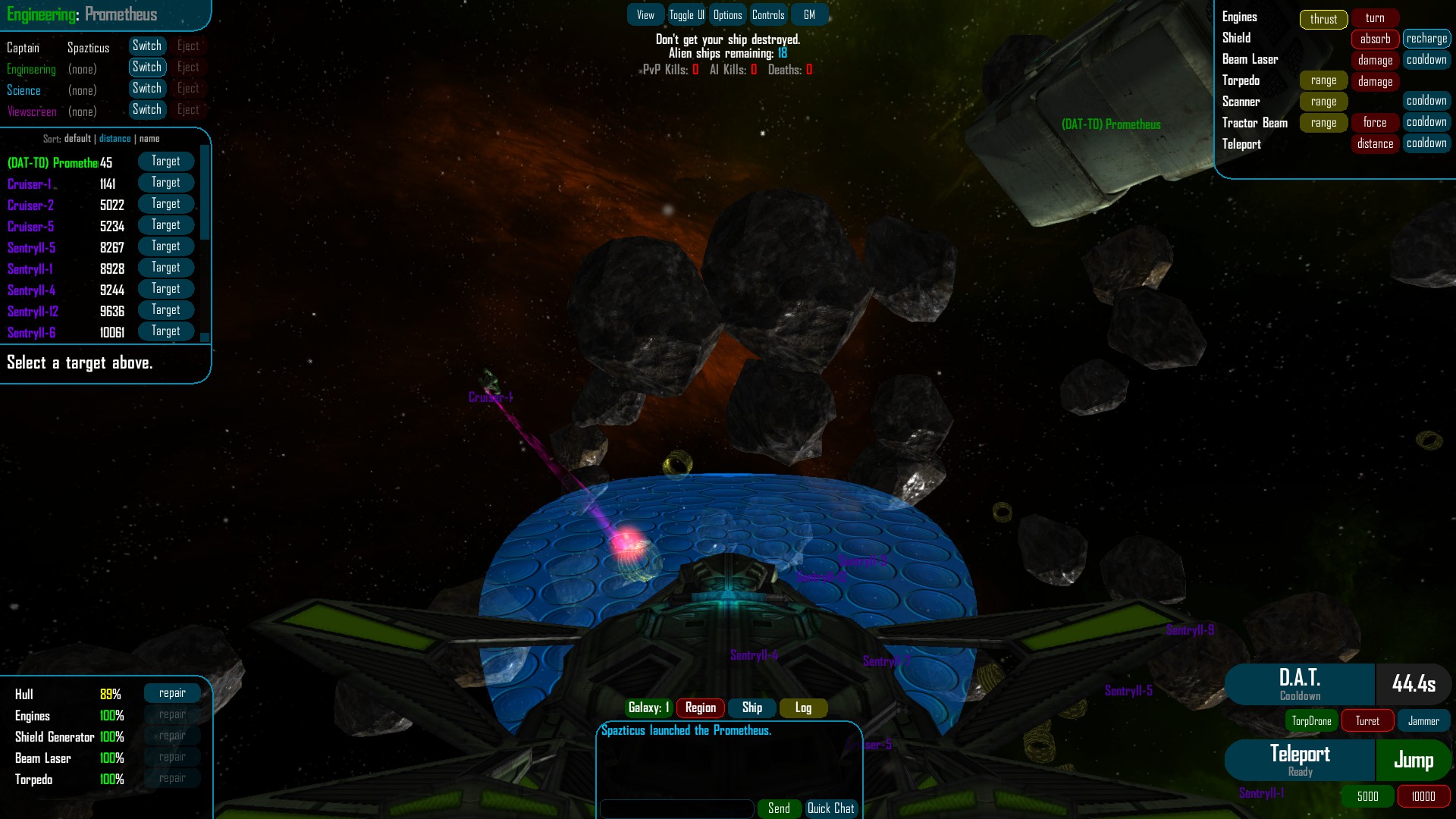 Quintet screenshot 6