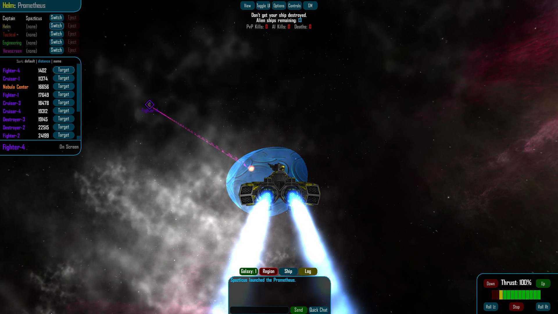 Quintet screenshot 3